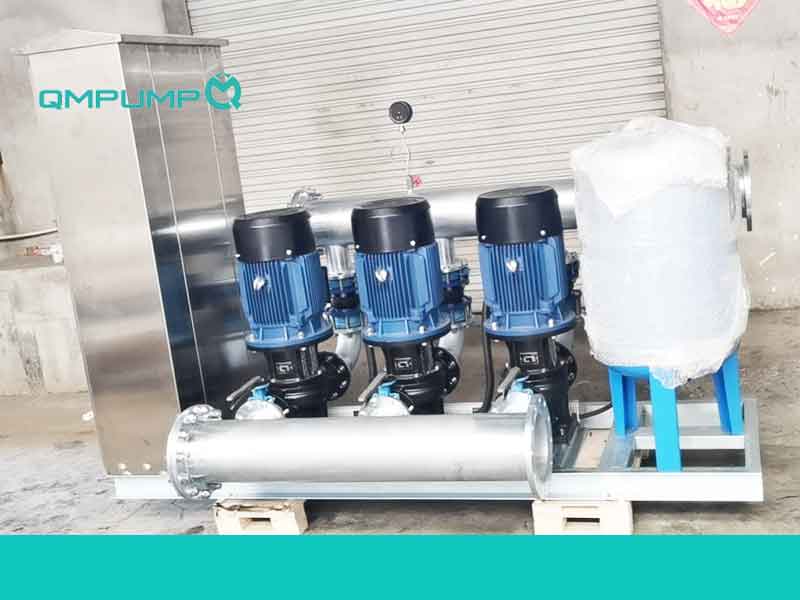 TD管道泵應(yīng)用在恒壓變頻供水泵組