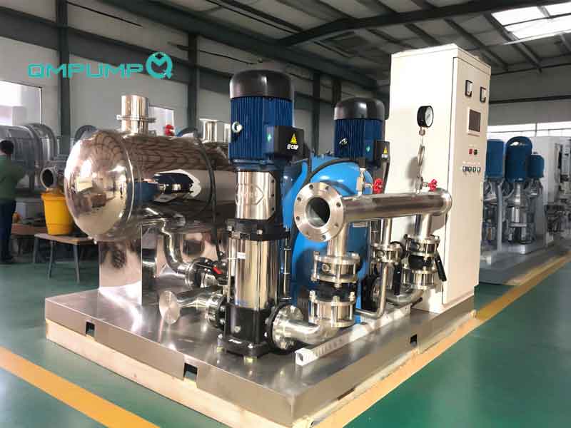 無負(fù)壓變頻供水泵組應(yīng)用在園區(qū)工廠